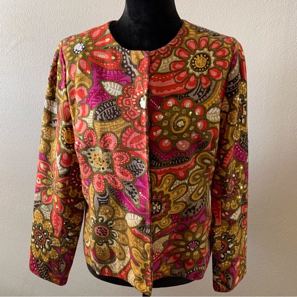 Floral jacket - Picture 1 of 6